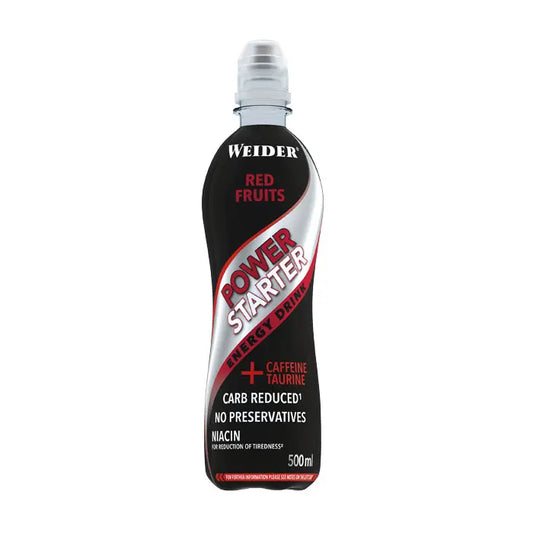 Joe Weider Power Starter Energy 500 ml, Red Fruits Inkl. Pfand - trainings-booster.de