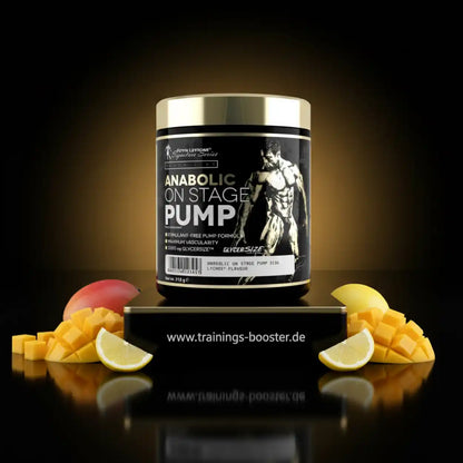Kevin Levrone Anabolic On Stage Pump Booster Dose mit Mango- und Zitronenstücken