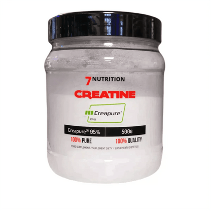 7 Nutrition Creatine Pulver 500g, 100% rein, Creapure® 95%, Sportnahrung & Nahrungsergänzung