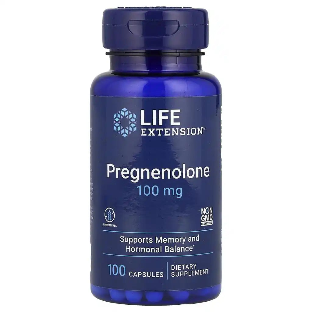 Life Extension - Pregnonelone 100 Kapseln 100mg - trainings-booster.de