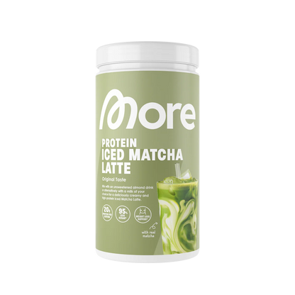 More Protein Iced Matcha Latte 500g - trainings-booster.de