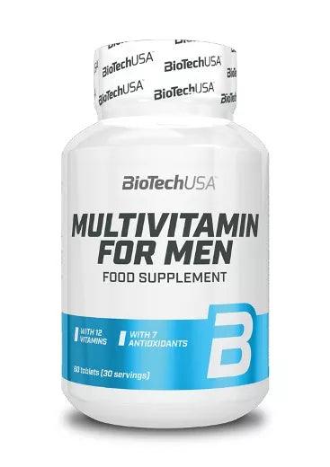 BioTechUSA Multivitamin for Men Nahrungsergänzungsmittel Dose, 30 Tabletten