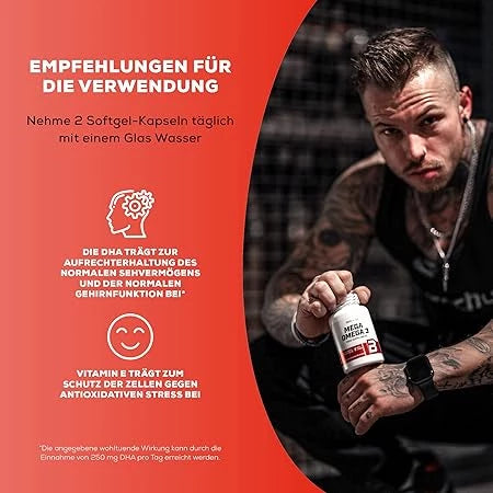 Omega 3 180x500mg - trainings-booster.de