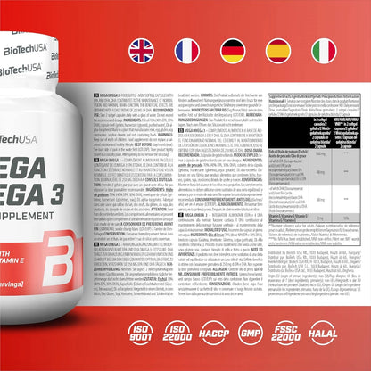 Omega 3 90x500mg - trainings-booster.de