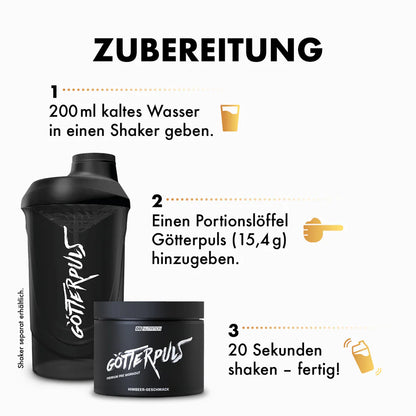 OS Nutrition Götterpuls Pre Workout Booster 308g - trainings-booster.de