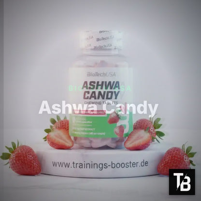 BioTech USA Ashwa Candy – 90 Kautabletten – Clean Showcase