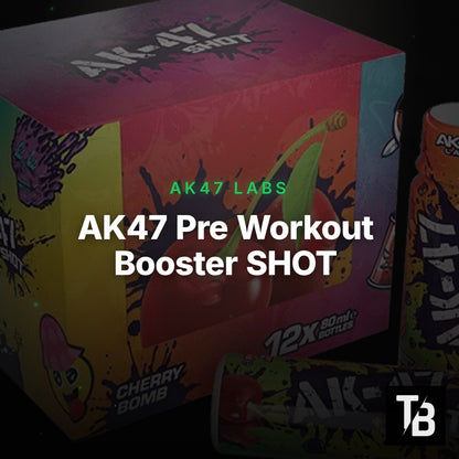 AK47 Pre Workout Booster SHOT, 12x80ML – Clean Showcase