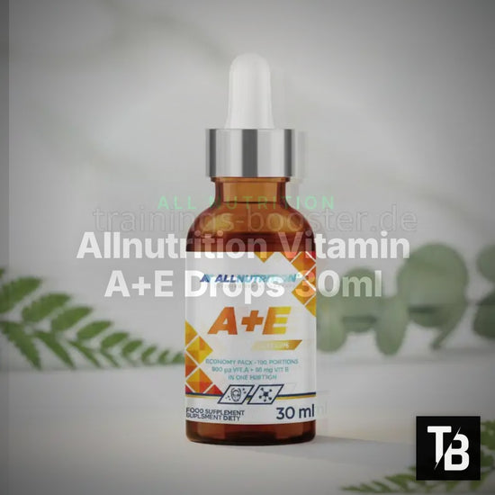Allnutrition Vitamin A+E Drops 30ml – Clean Showcase