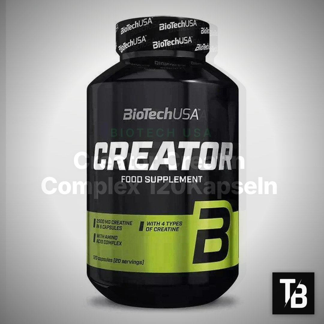 Creator Creatin Complex 120Kapseln – Clean Showcase