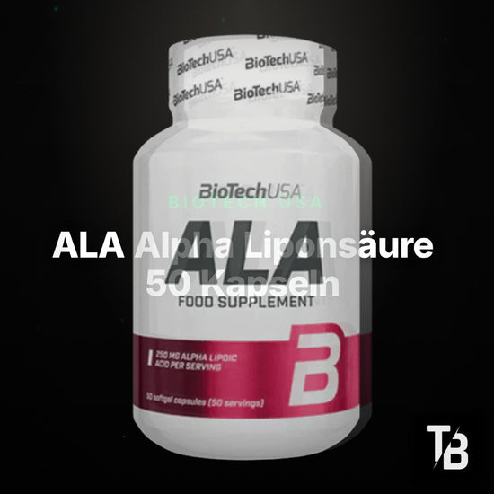 ALA Alpha Liponsäure 50 Kapseln – Clean Showcase