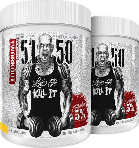 Pre-Workout Booster mit 8 Koffeintypen & 4g L-Citrullin – Intensives Trainingssupport für Muskelkraft und Ausdauer