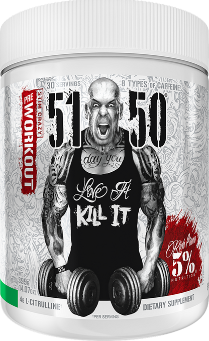 5150 Pre Workout Booster mit 8 Koffeintypen, L-Citrullin und 30 Portionen – Fitness & Sportnahrung