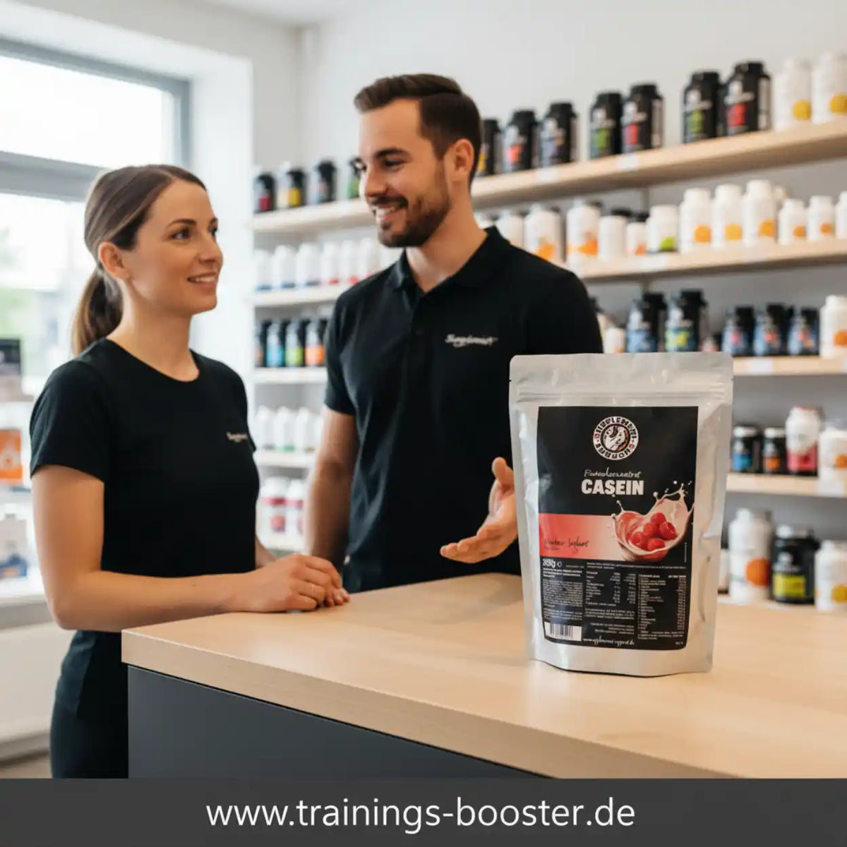 Supplement Support Casein Protein 500g - trainings-booster.de