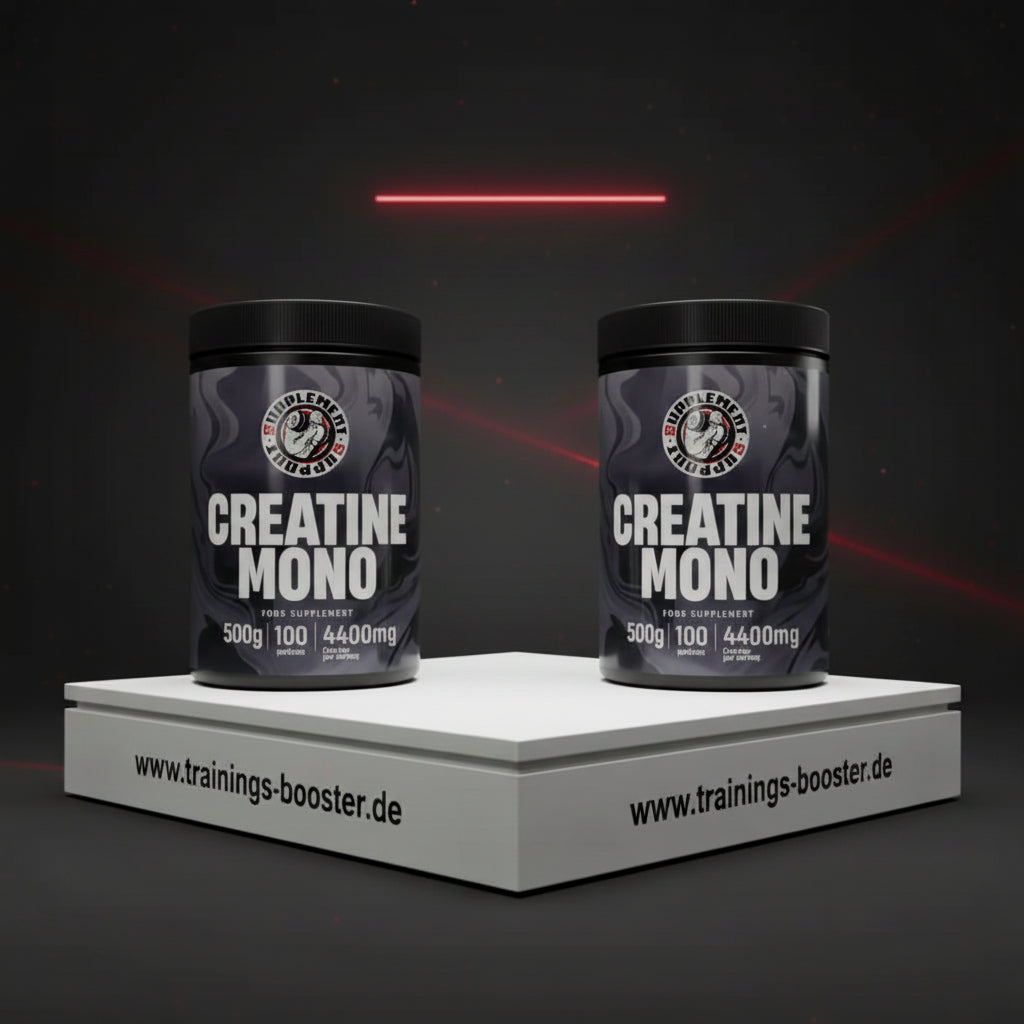 Supplement Support Creatine Monohydrate, 2x500g - trainings-booster.de