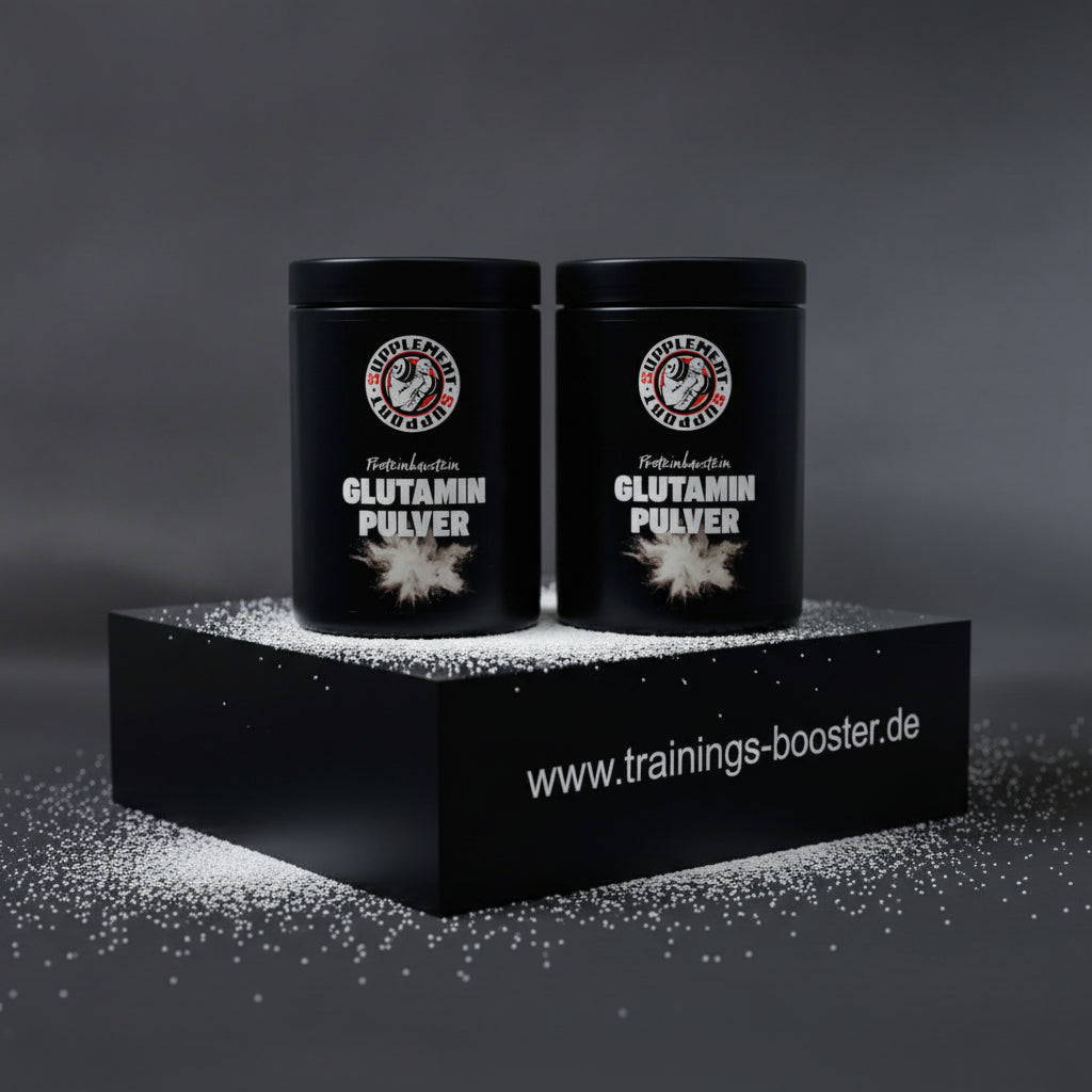 Supplement Support L-Glutamin Pulver 2x500g - trainings-booster.de