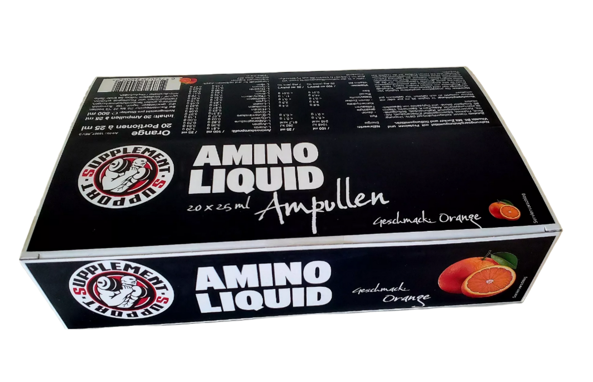 Supplement Support Liquid Amino - 25ml - trainings-booster.de