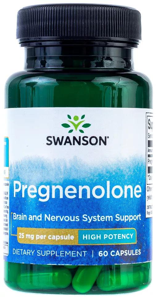 Swanson Pregnenolone 25mg 60 Kapsel - trainings-booster.de