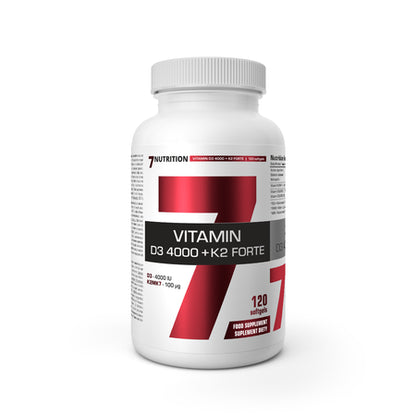Vitamin D3 + K2 Forte 120 Kapseln 4000i.e. - trainings-booster.de