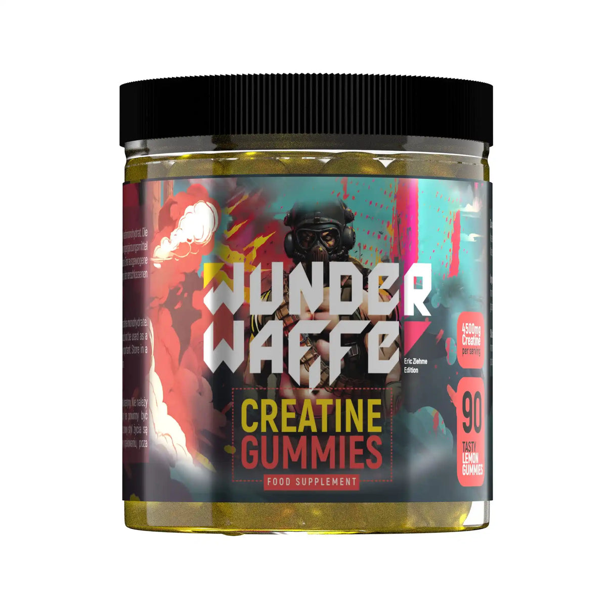 Wunderwaffe® CREATINE GUMMIES 90Stück Lemon - trainings-booster.de